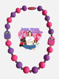 Popsicle Beaded Necklace (Silicone Beads)