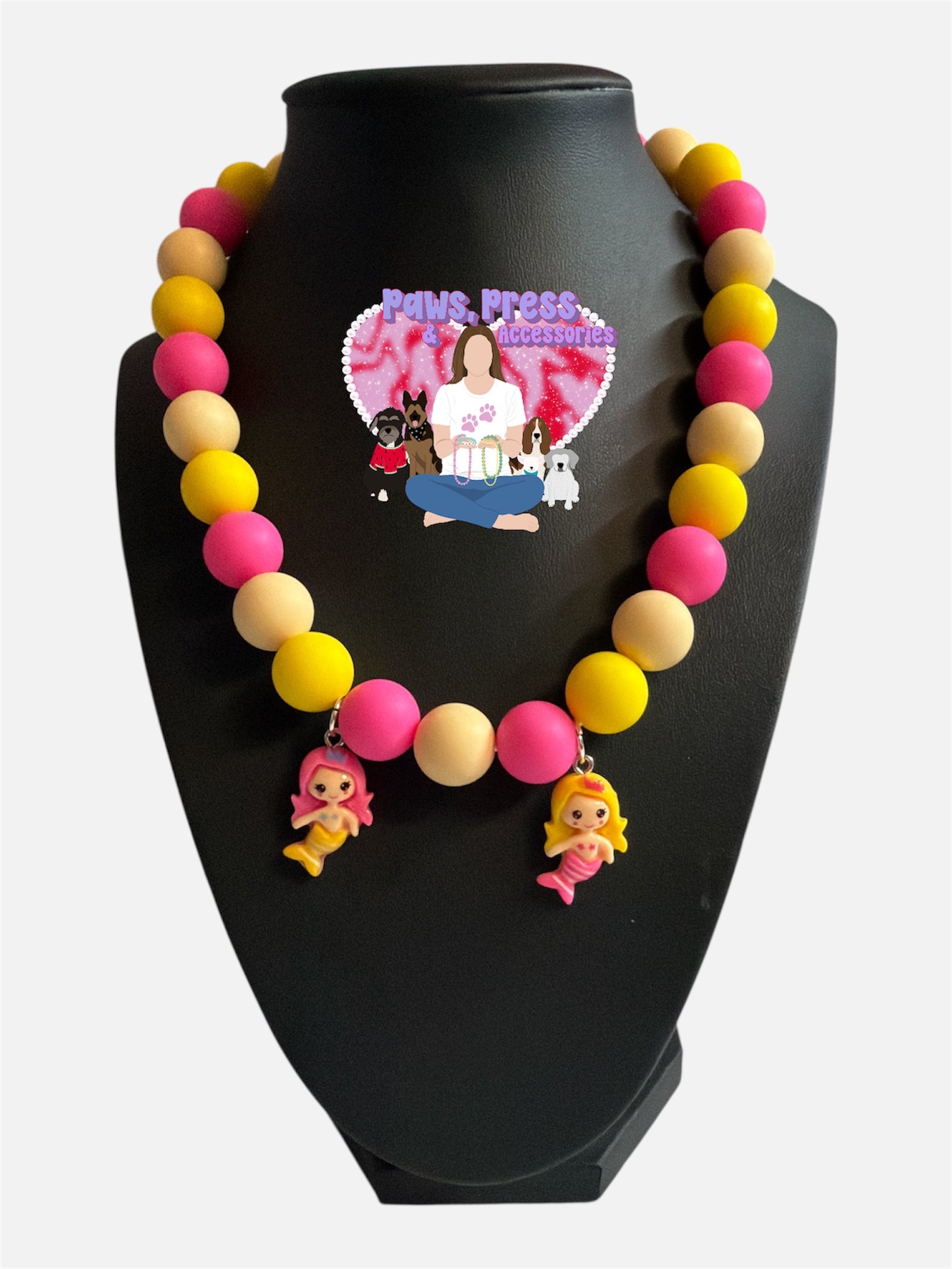 Mermaid Necklace (Silicone Beads)