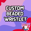 Custom Beaded Key Wristlet
