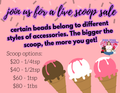 Scoop Sale