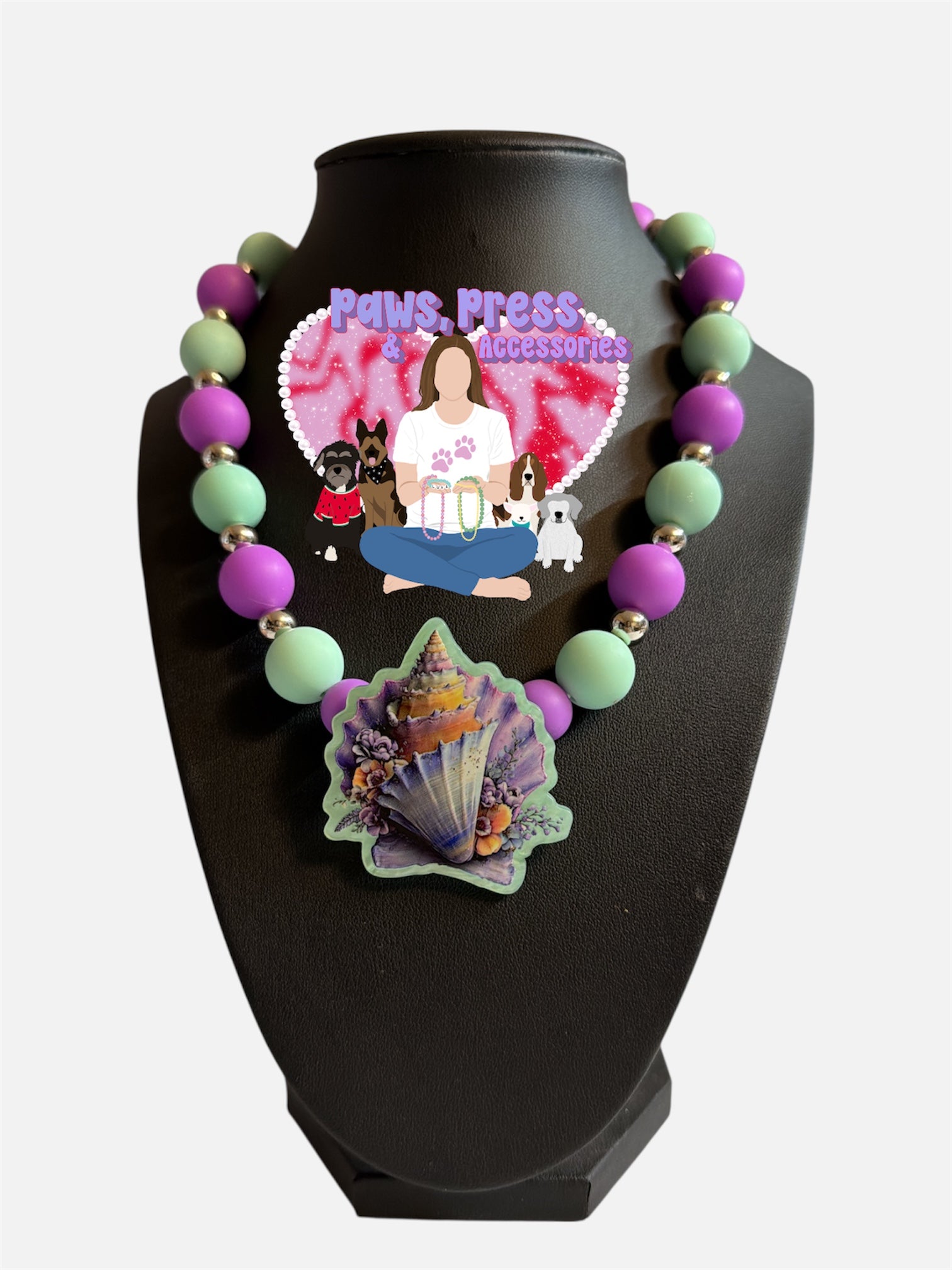 Beaded Necklace (Silicone beads)