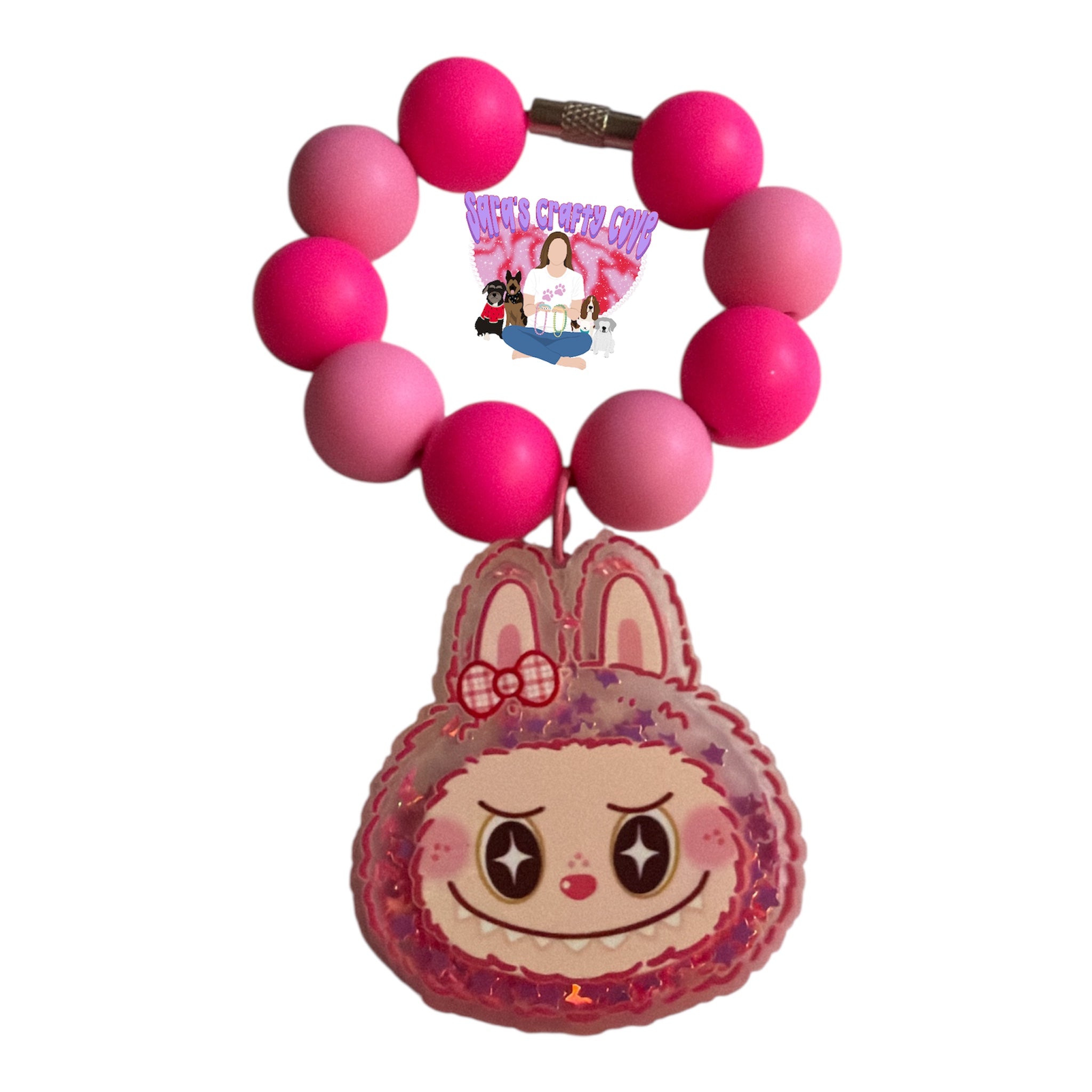 Beaded Cup Charm