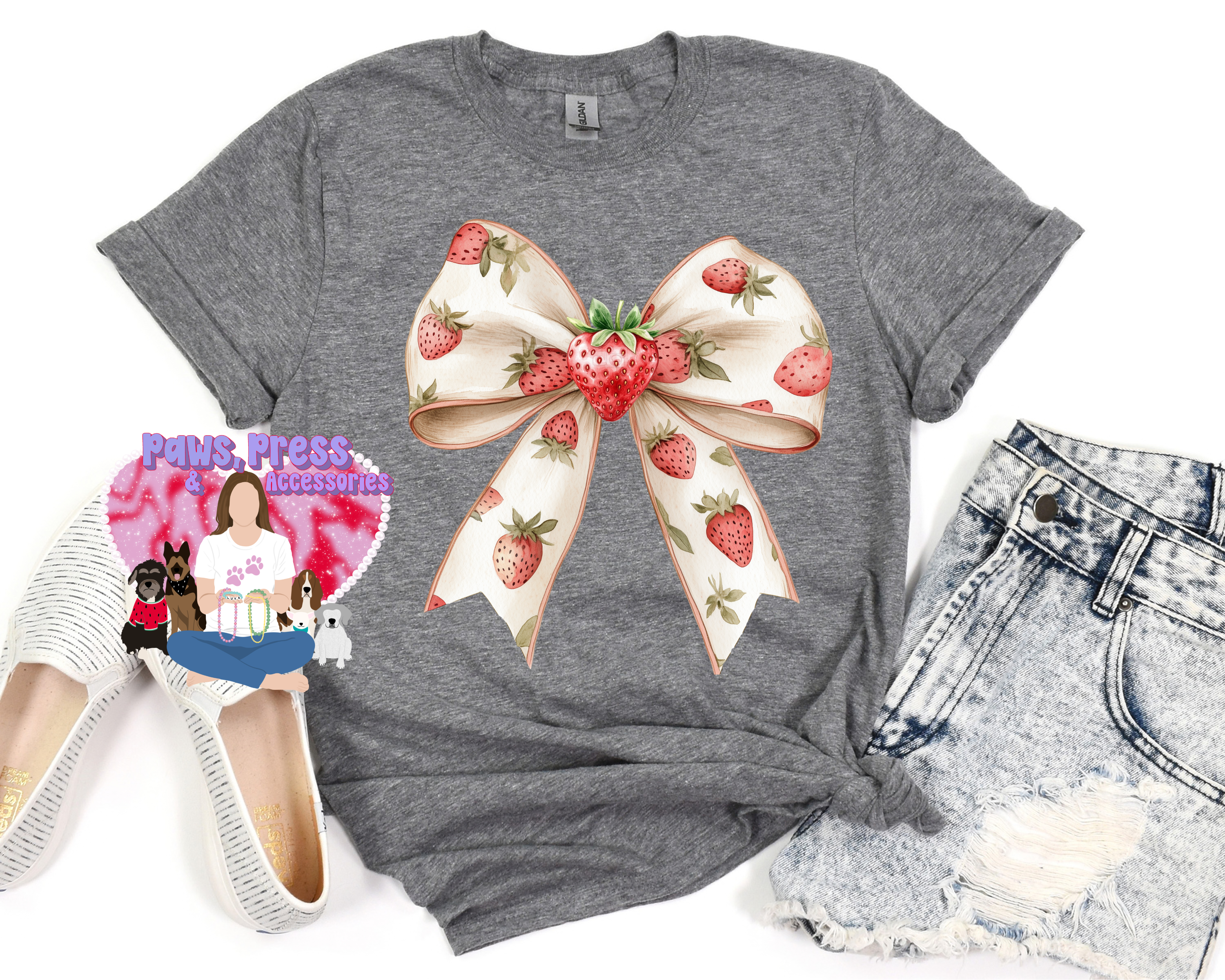Strawberry Bow