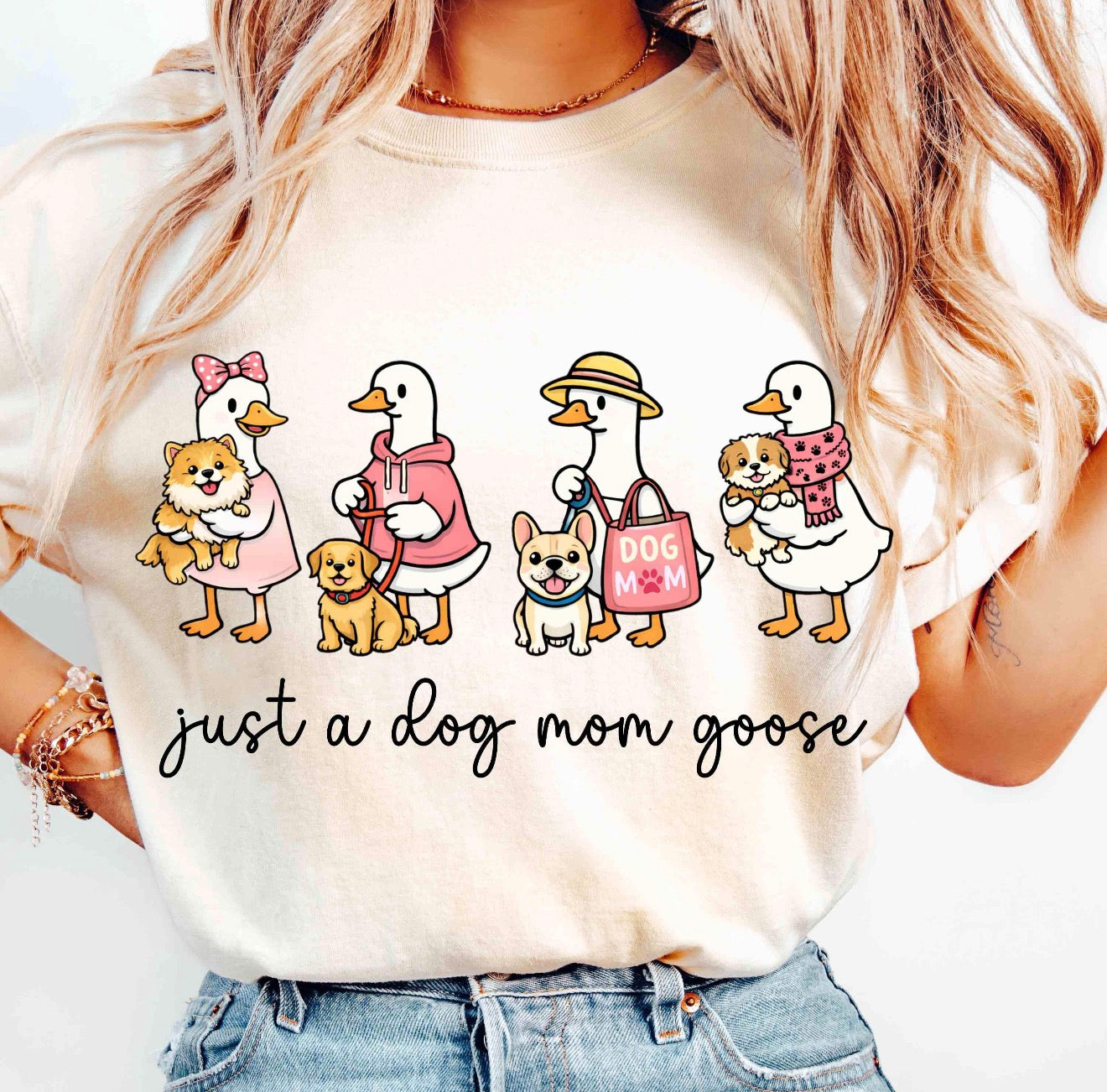 Dog Mom Goose