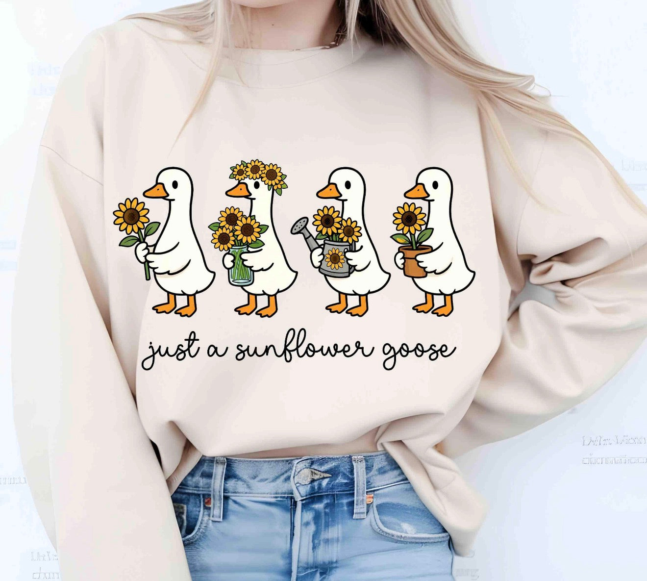 Sunflower Goose