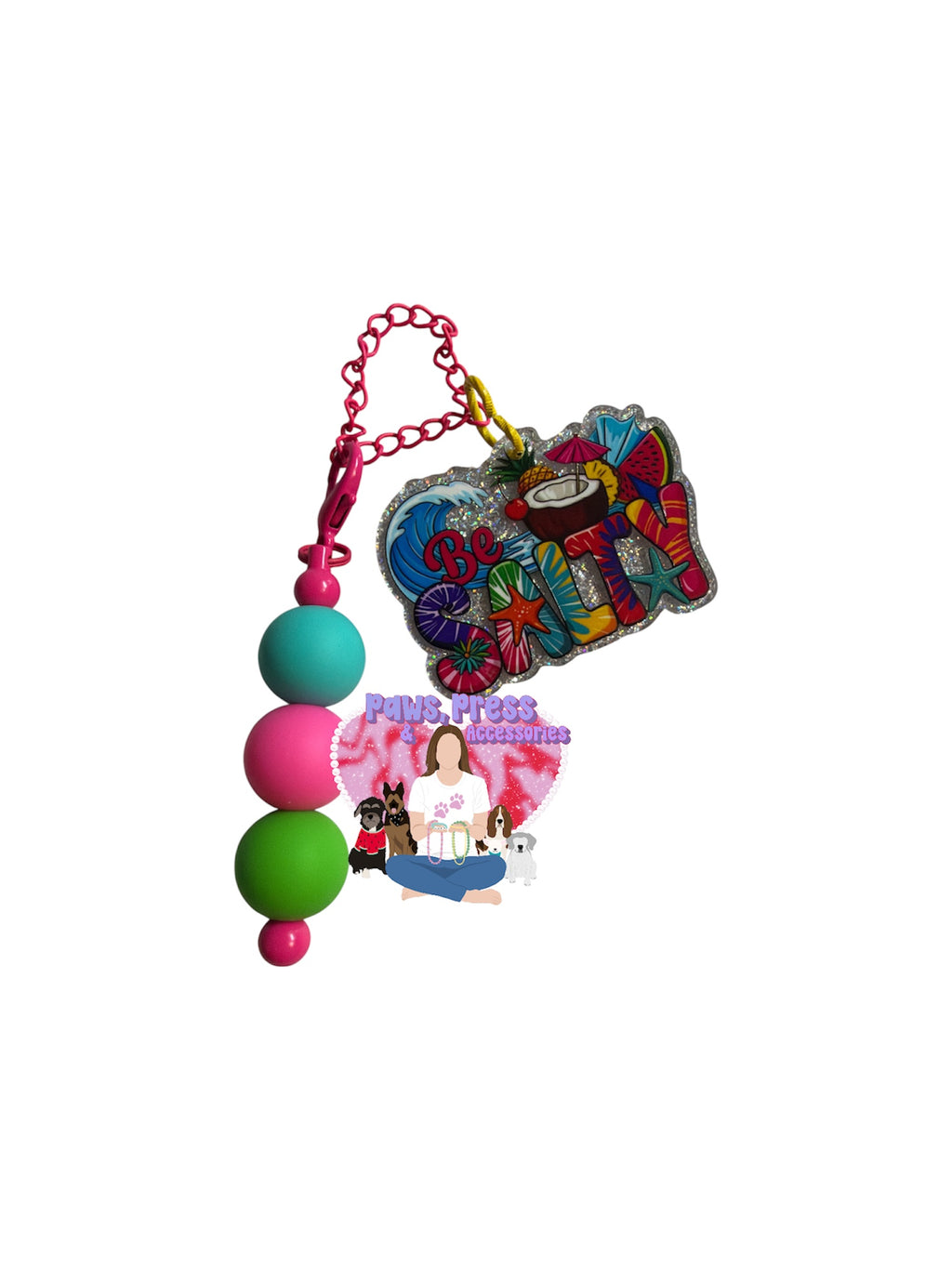 Summer Dangle Cup Charms