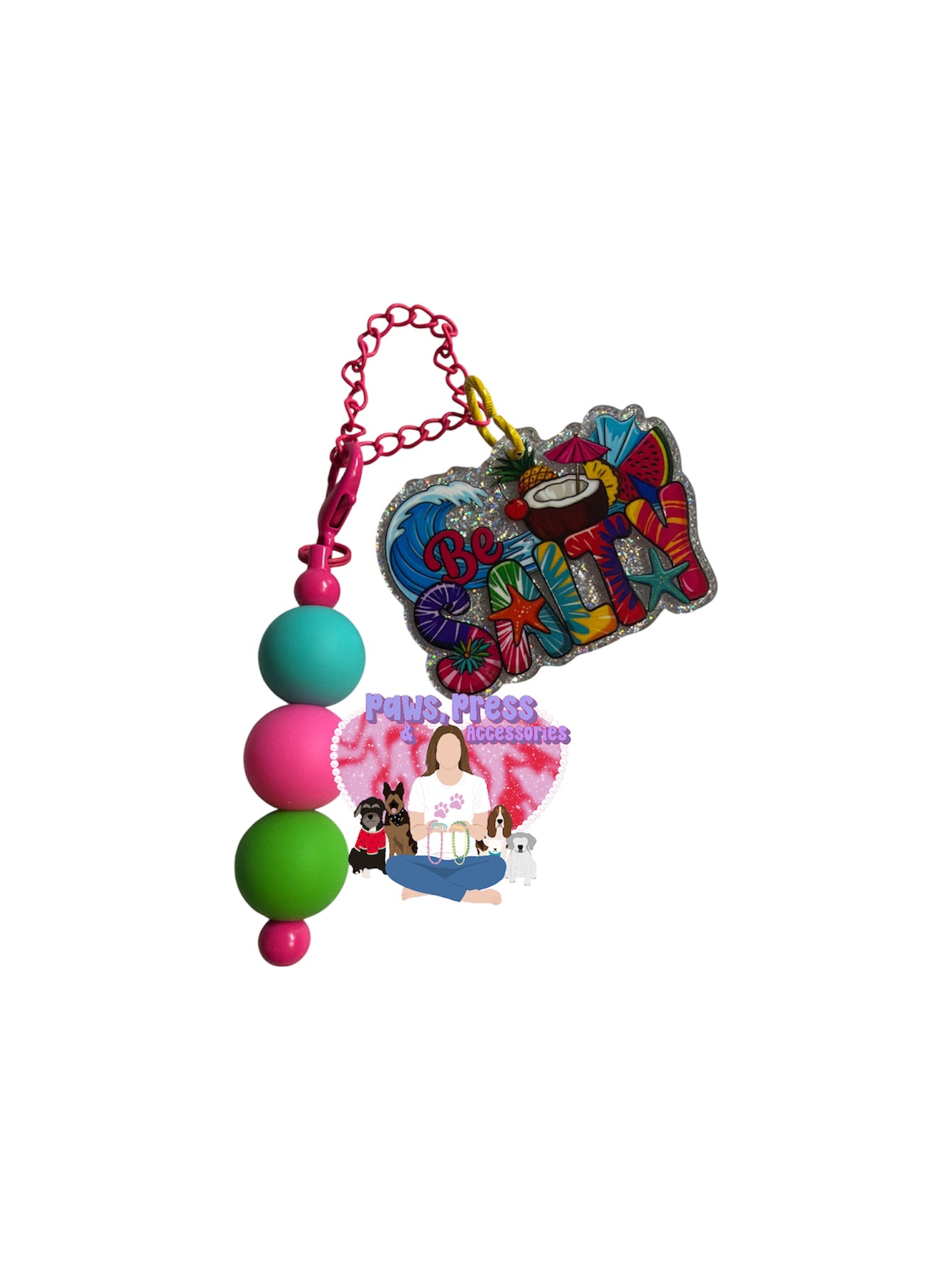 Summer Dangle Cup Charms
