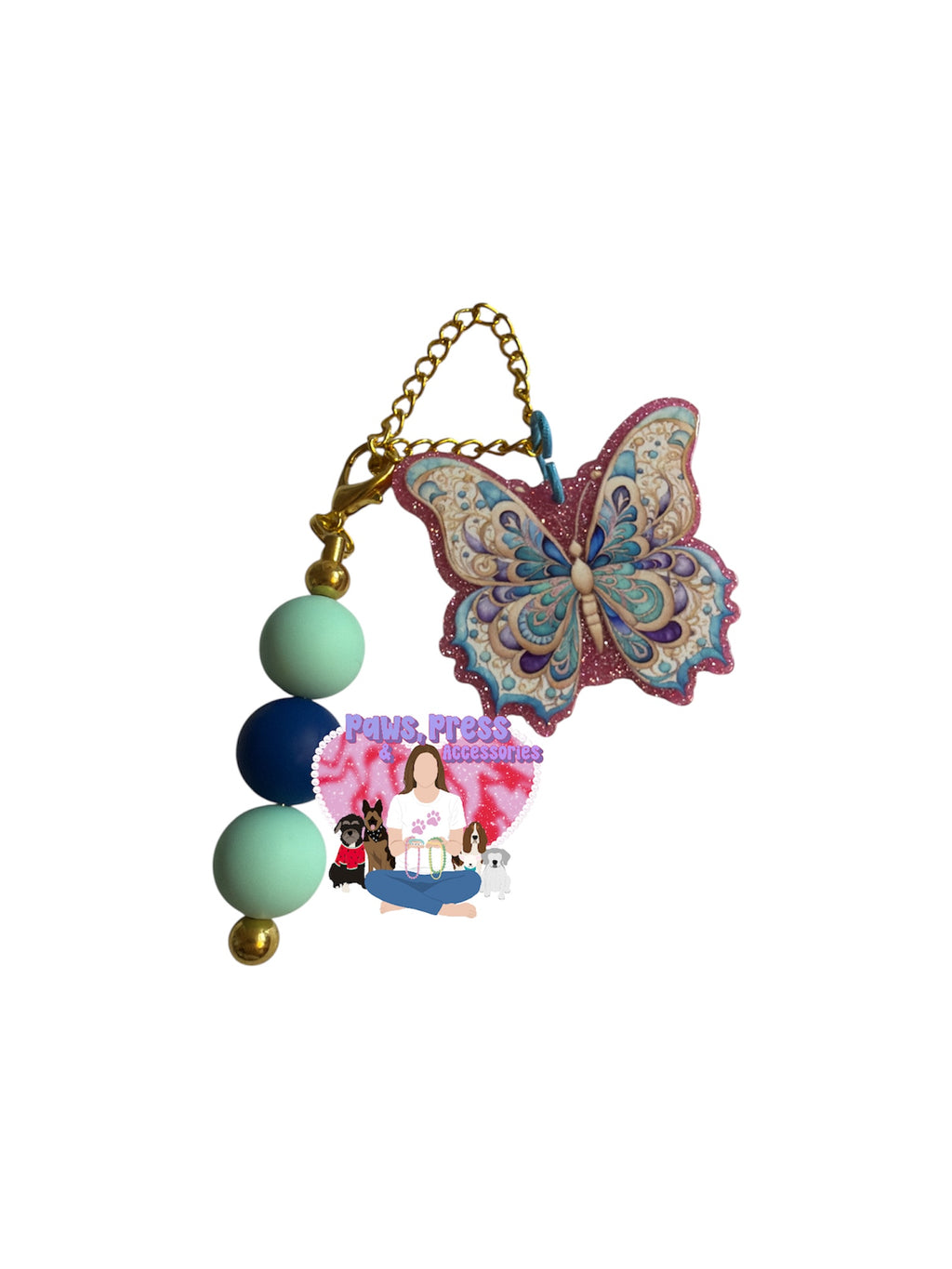 Summer Dangle Cup Charms