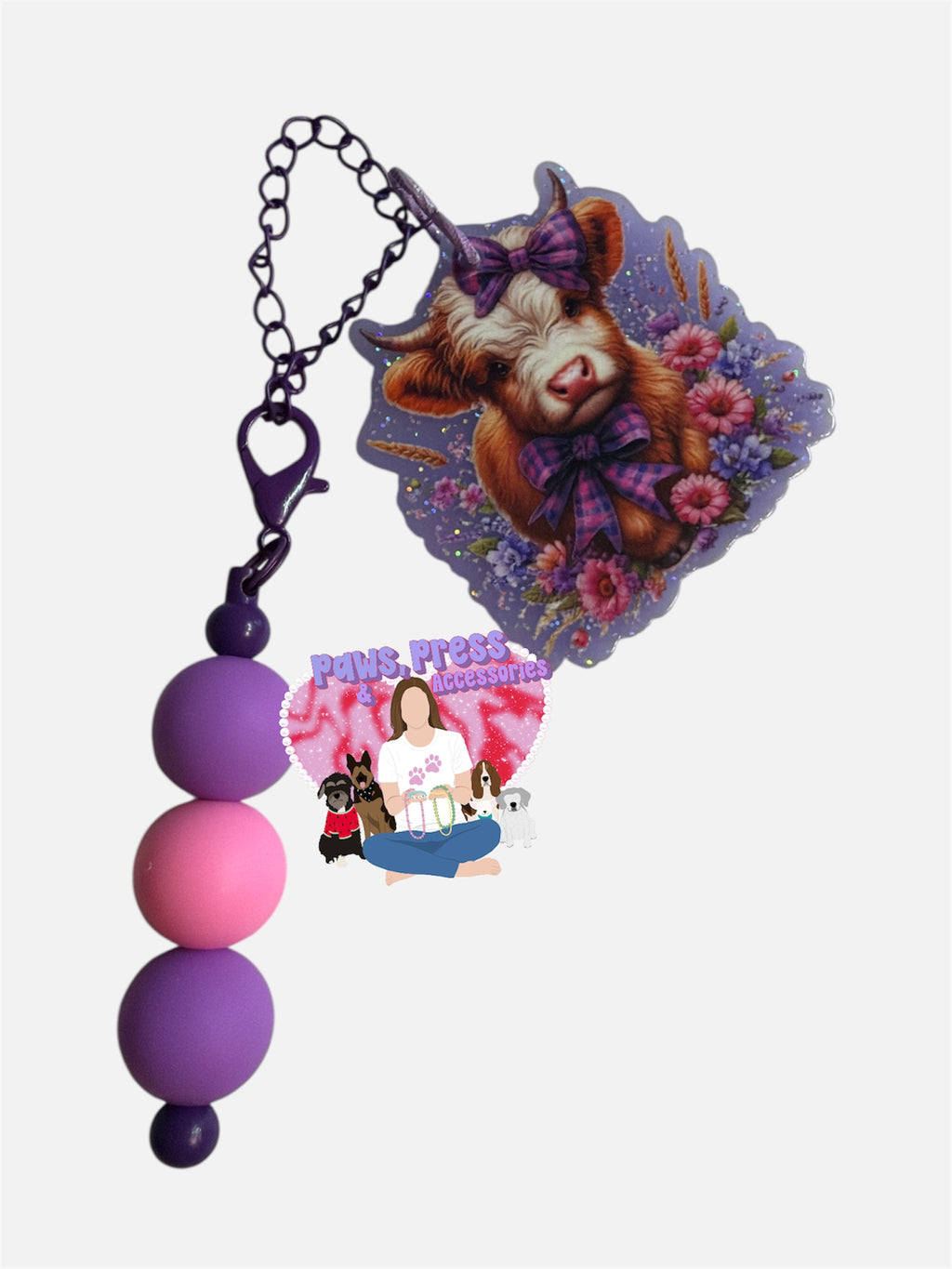 Summer Dangle Cup Charms
