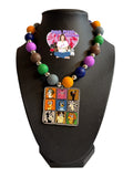 15” Pet or Child Necklace (silicone beads)