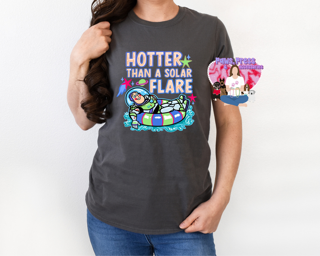 Hotter than a Solar Flare