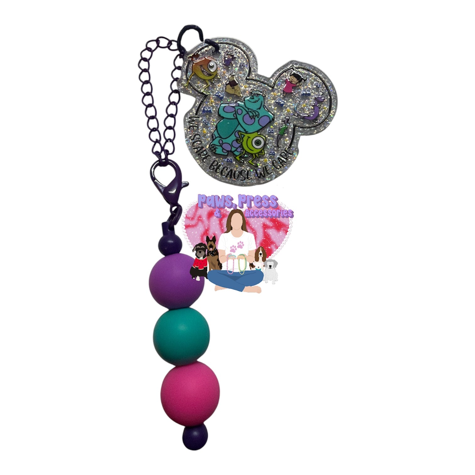 Monsters Cup Charm