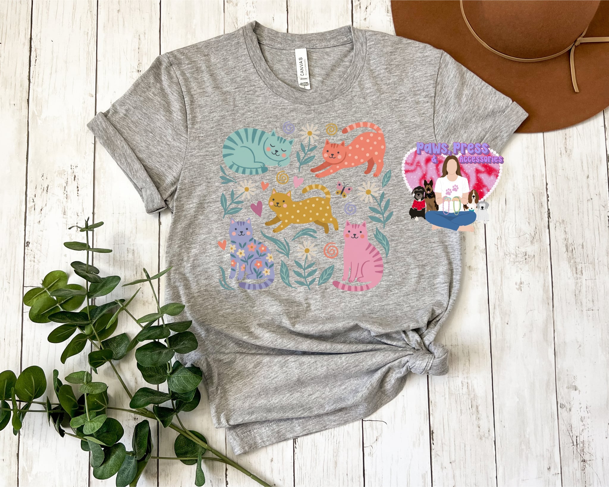 Floral Cats
