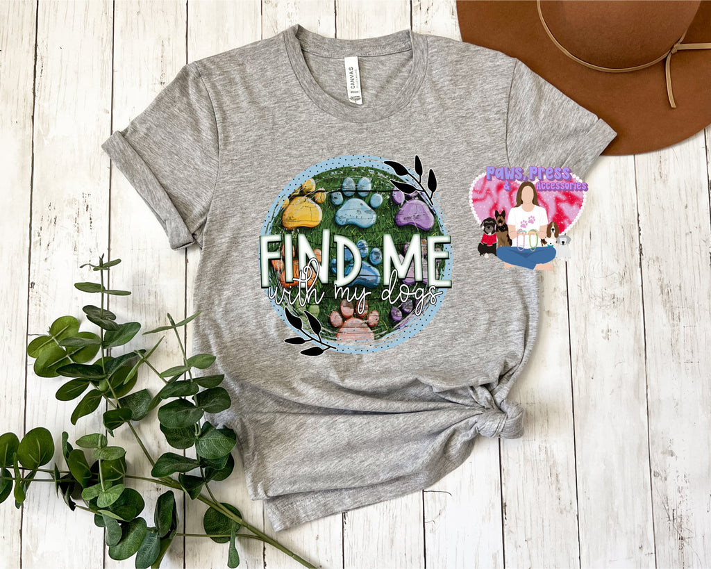 Find me with my dogs