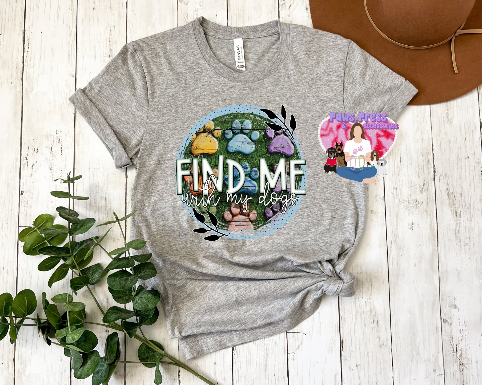 Find me with my dogs