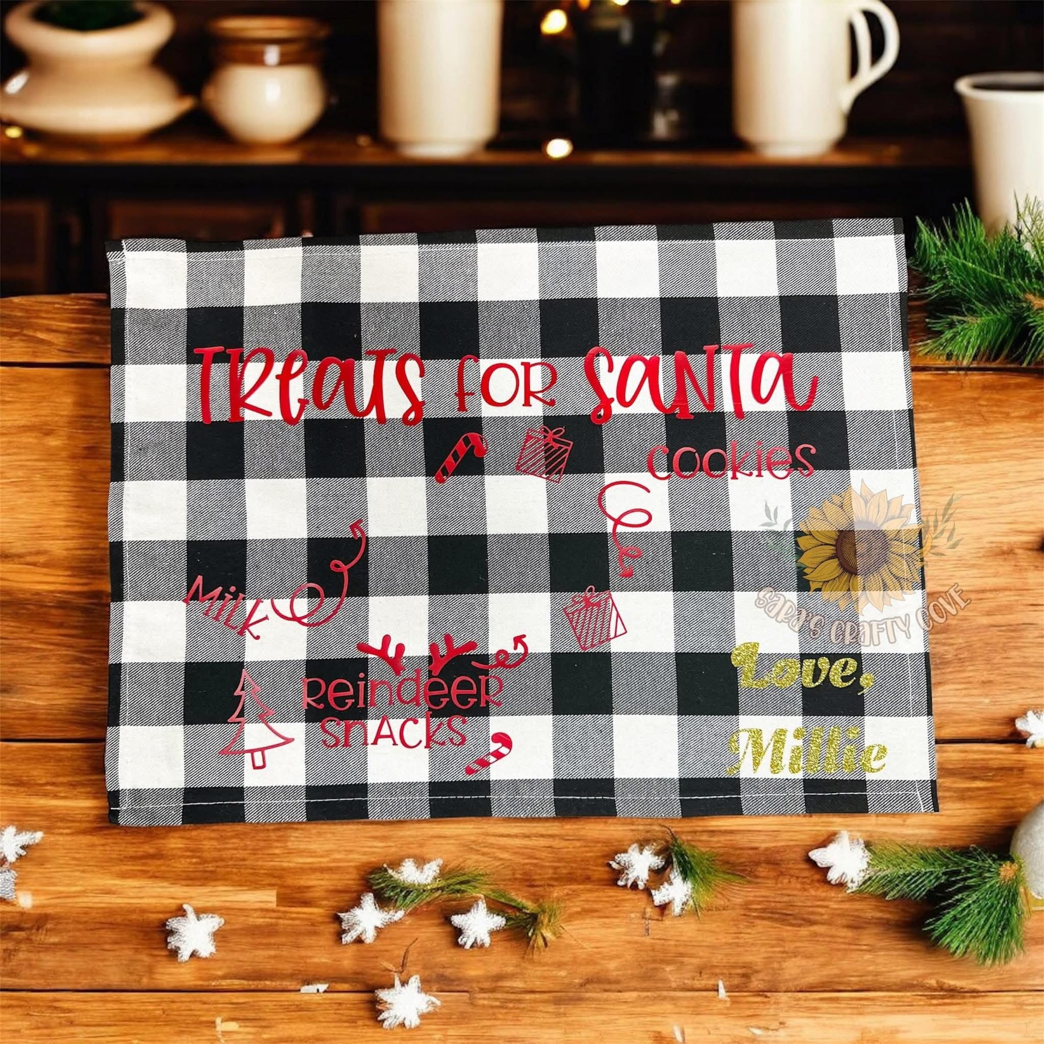 Santa Treat Placemat