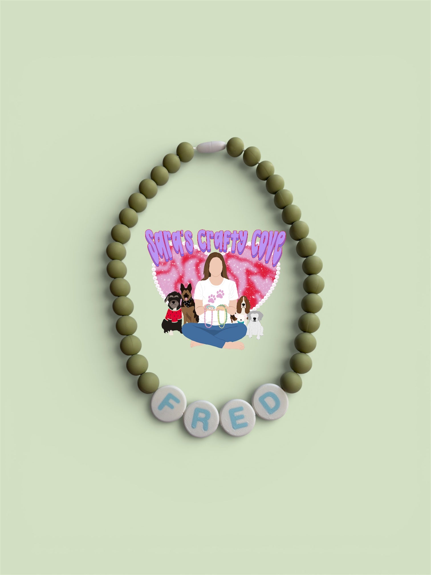 Spring Pet Necklace